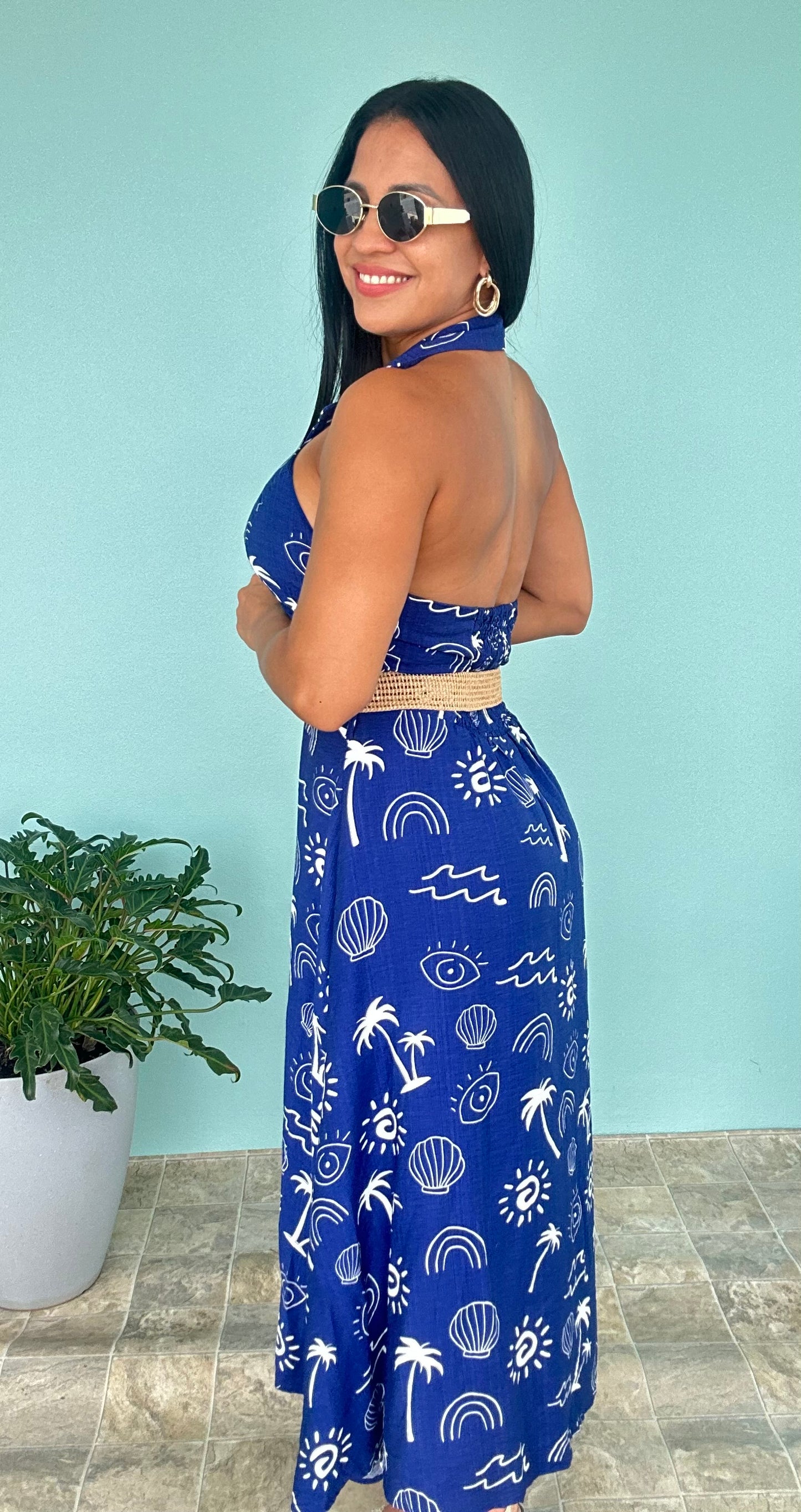Navy Dress