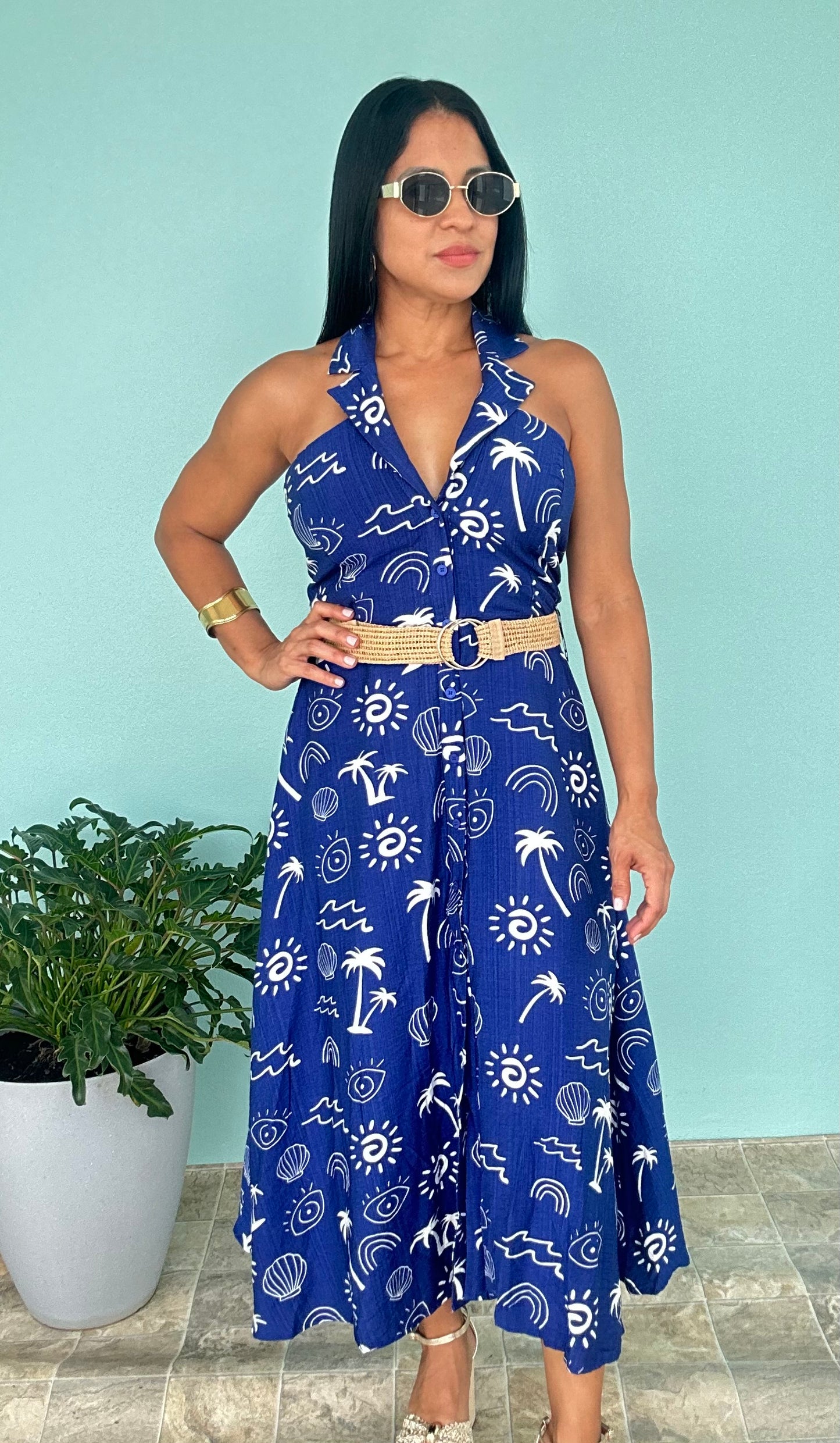 Navy Dress