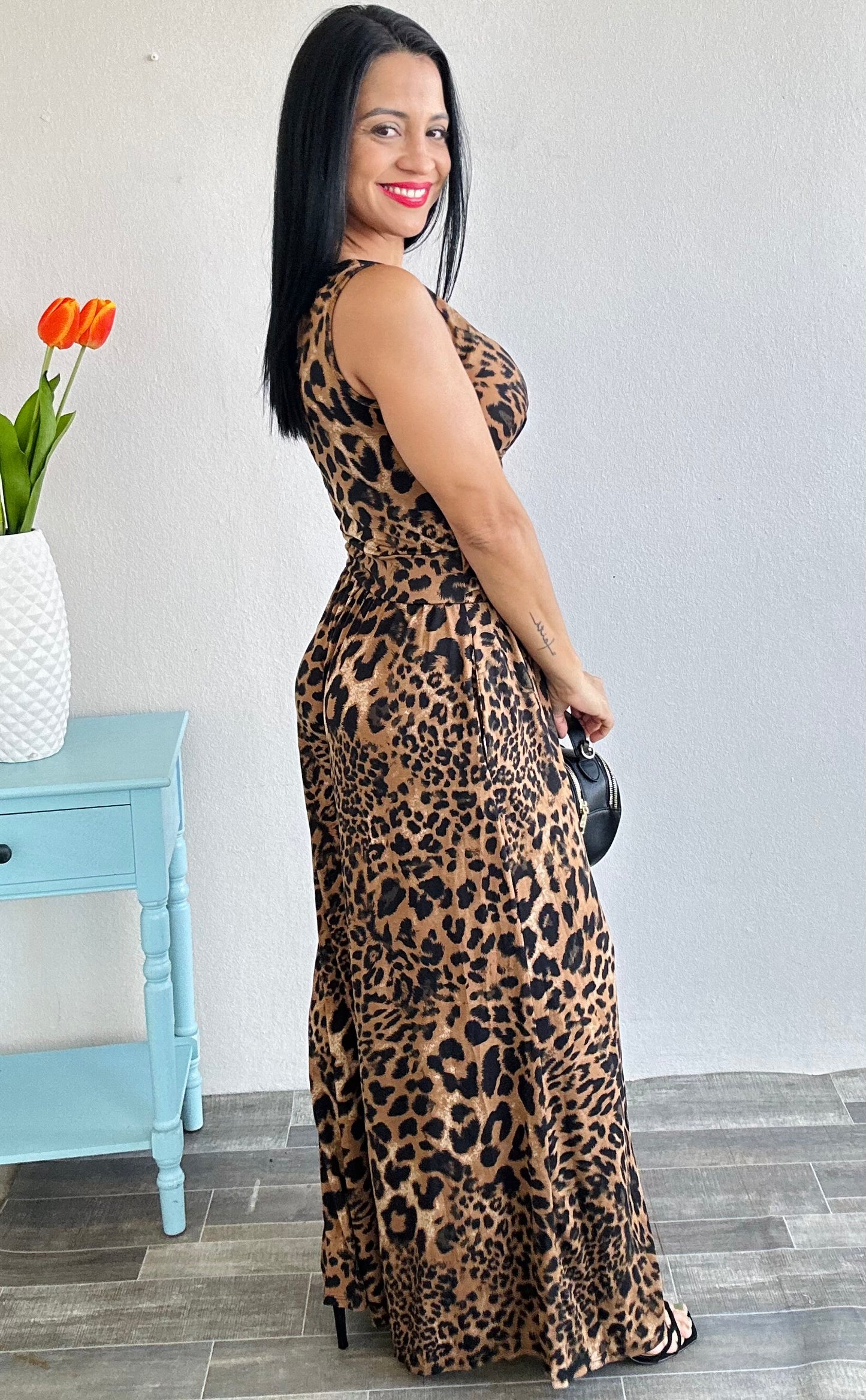 Leopard Jumpsuit