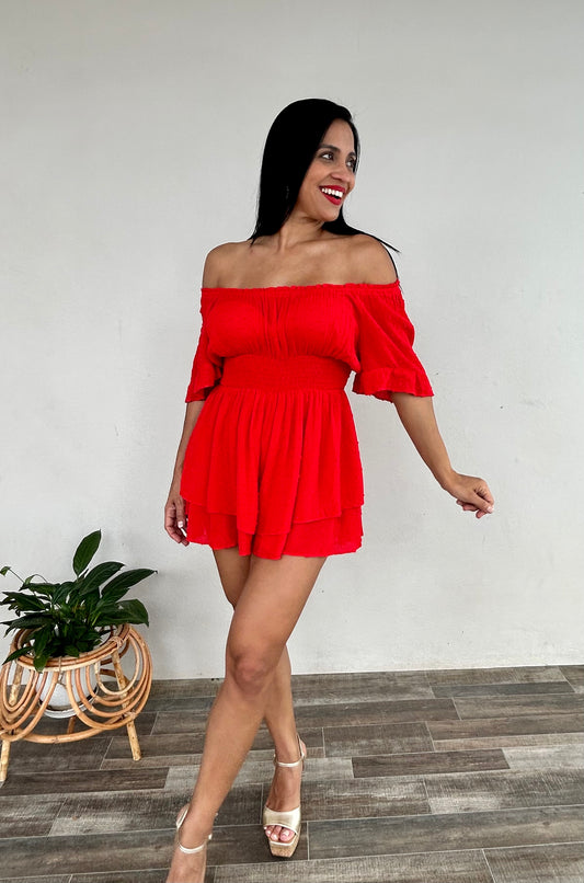 Red Romper