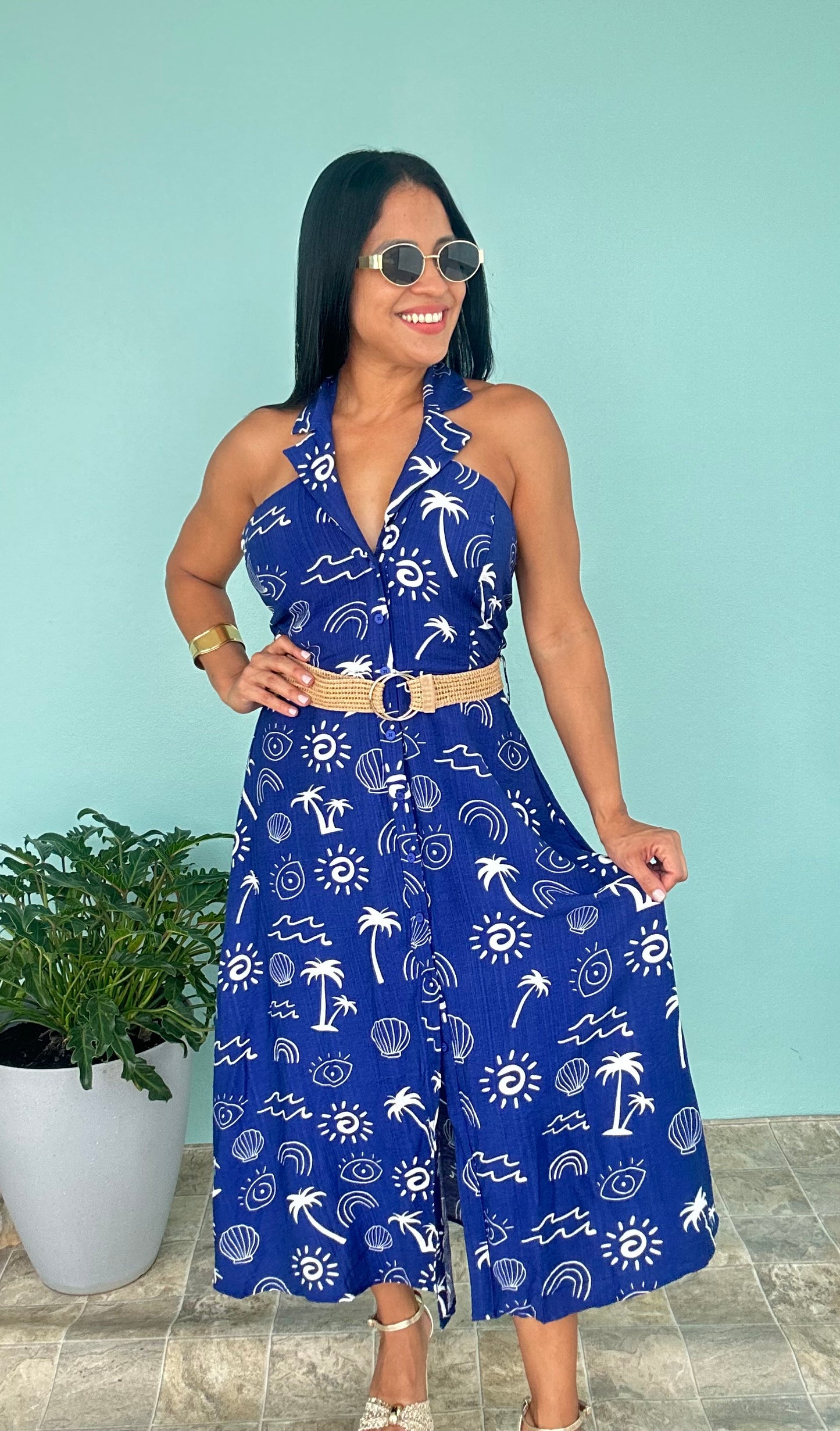 Navy Dress