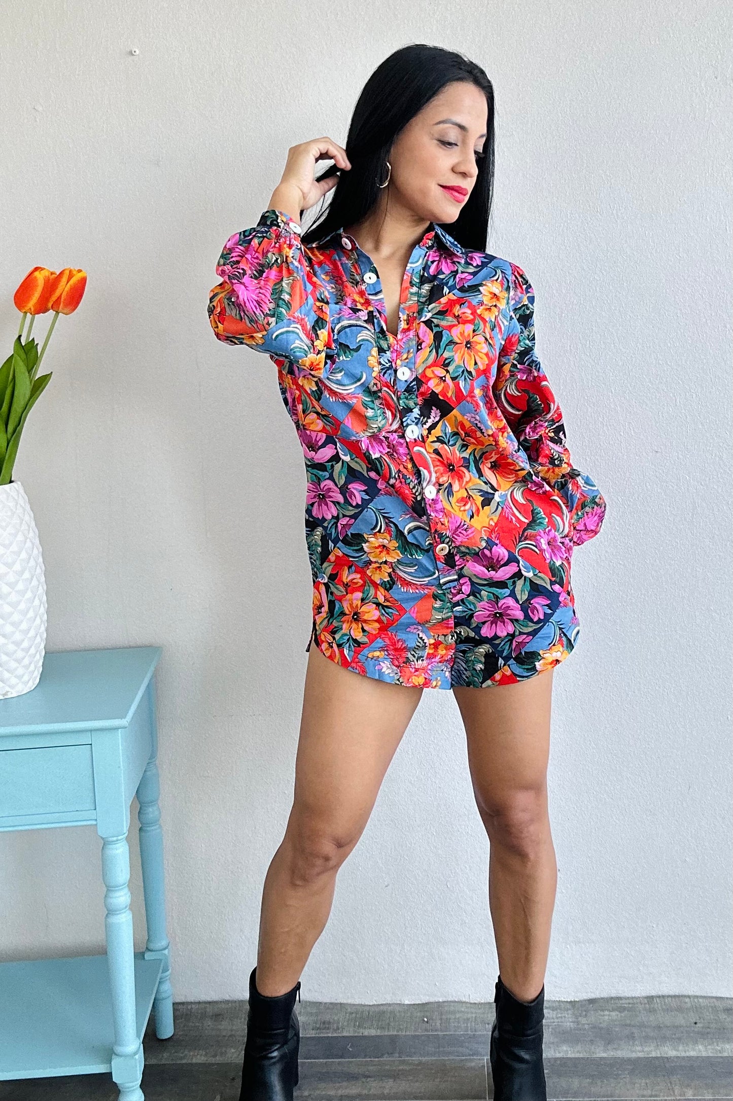 Multicolor Romper