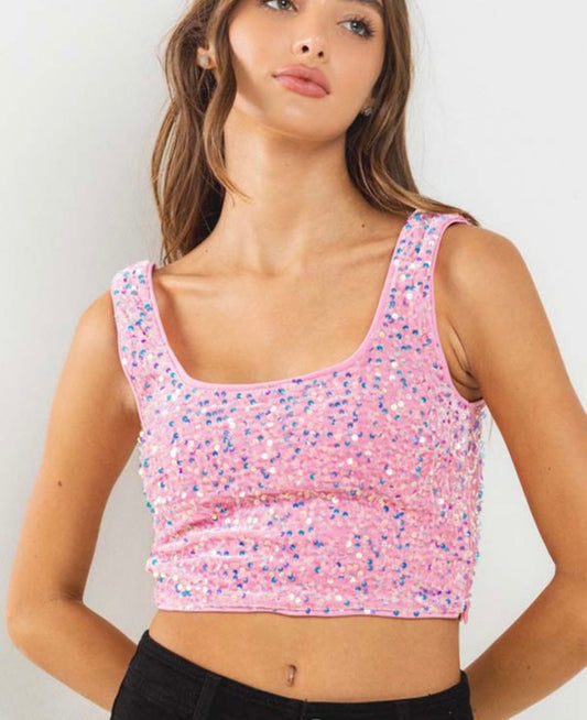 Perla Top Pink