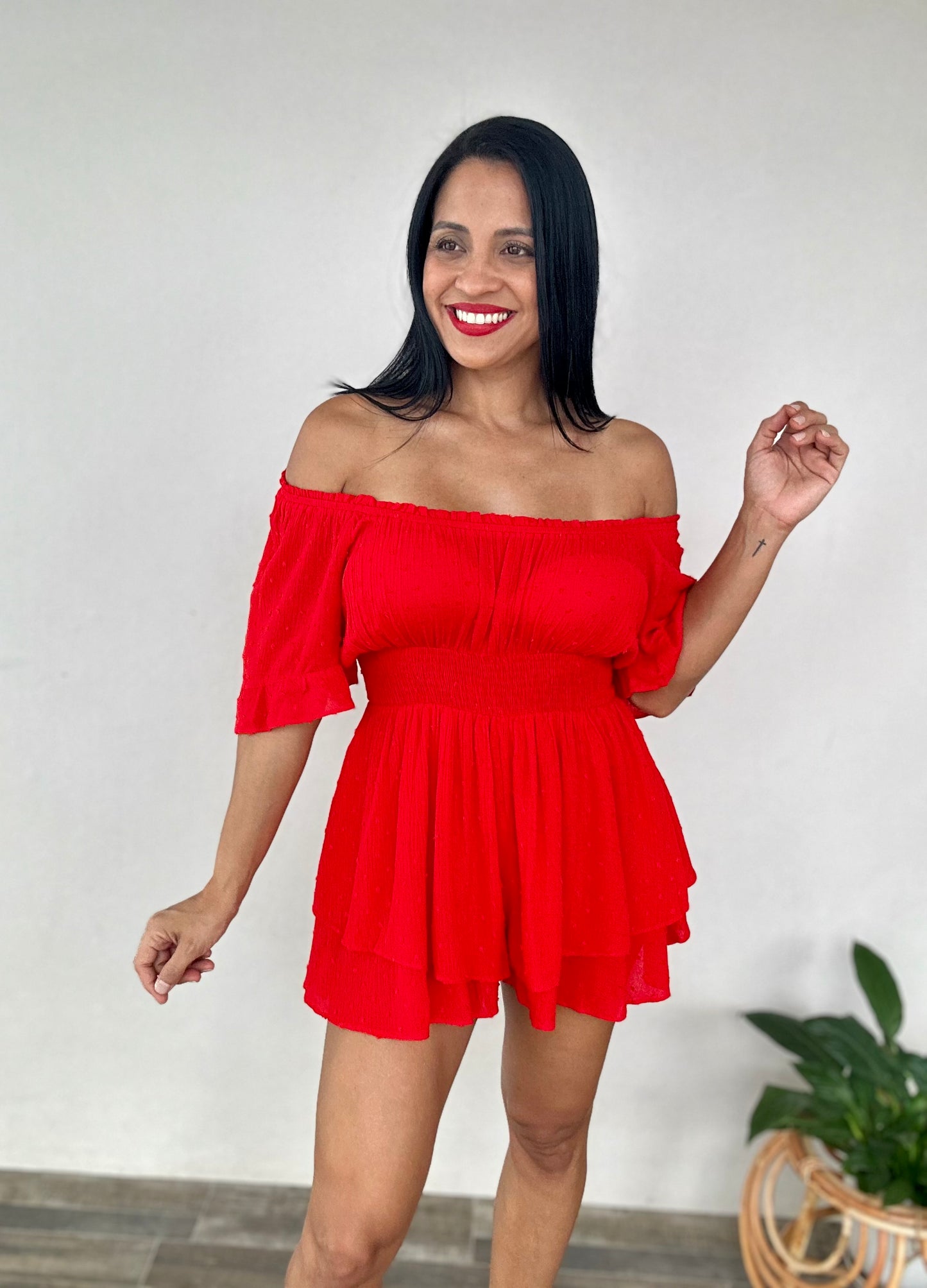 Red Romper