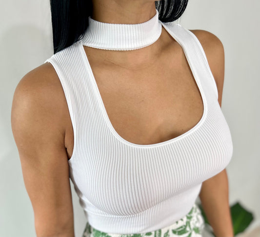 White Basic Top