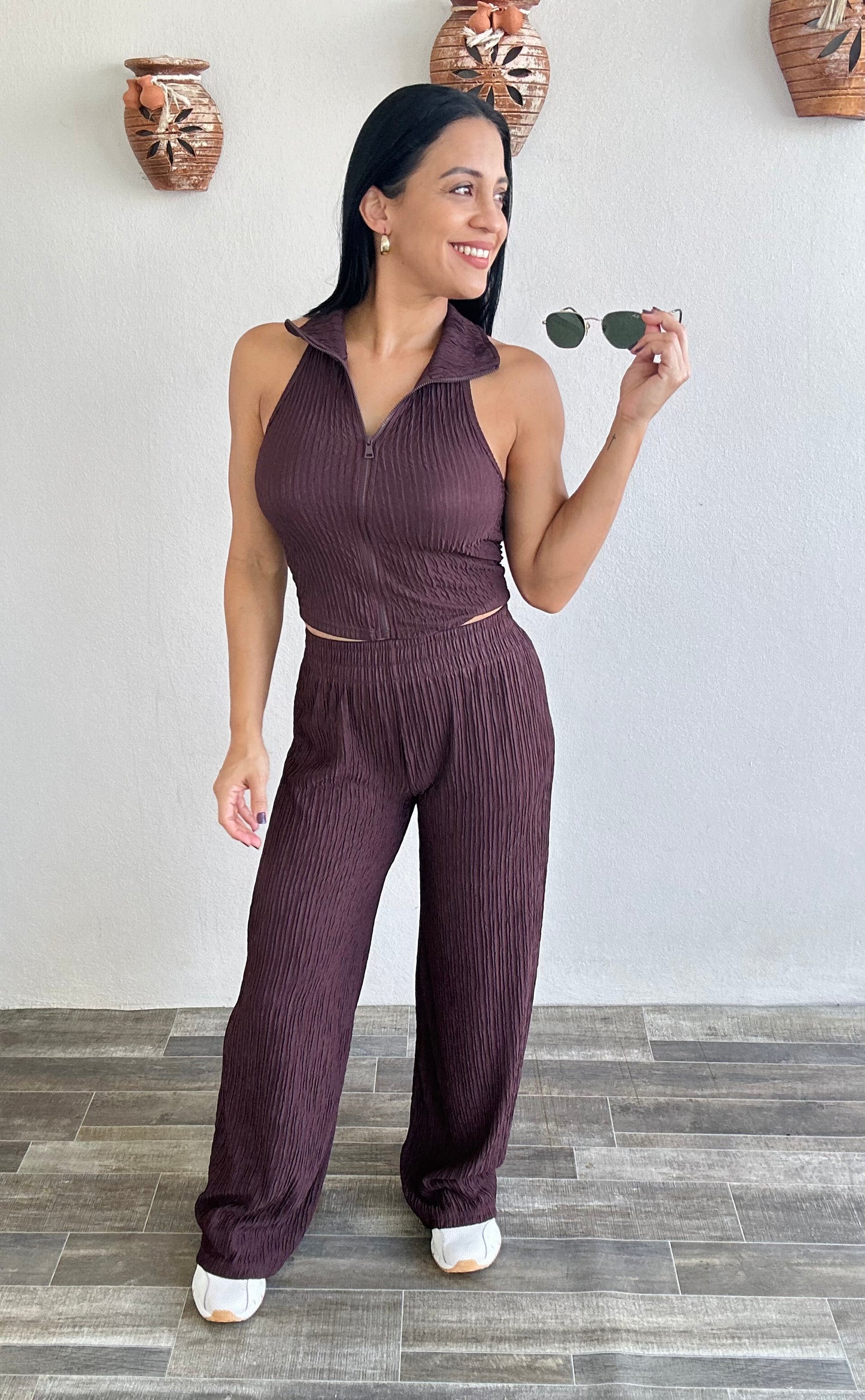 Atenas Espresso Pant Set