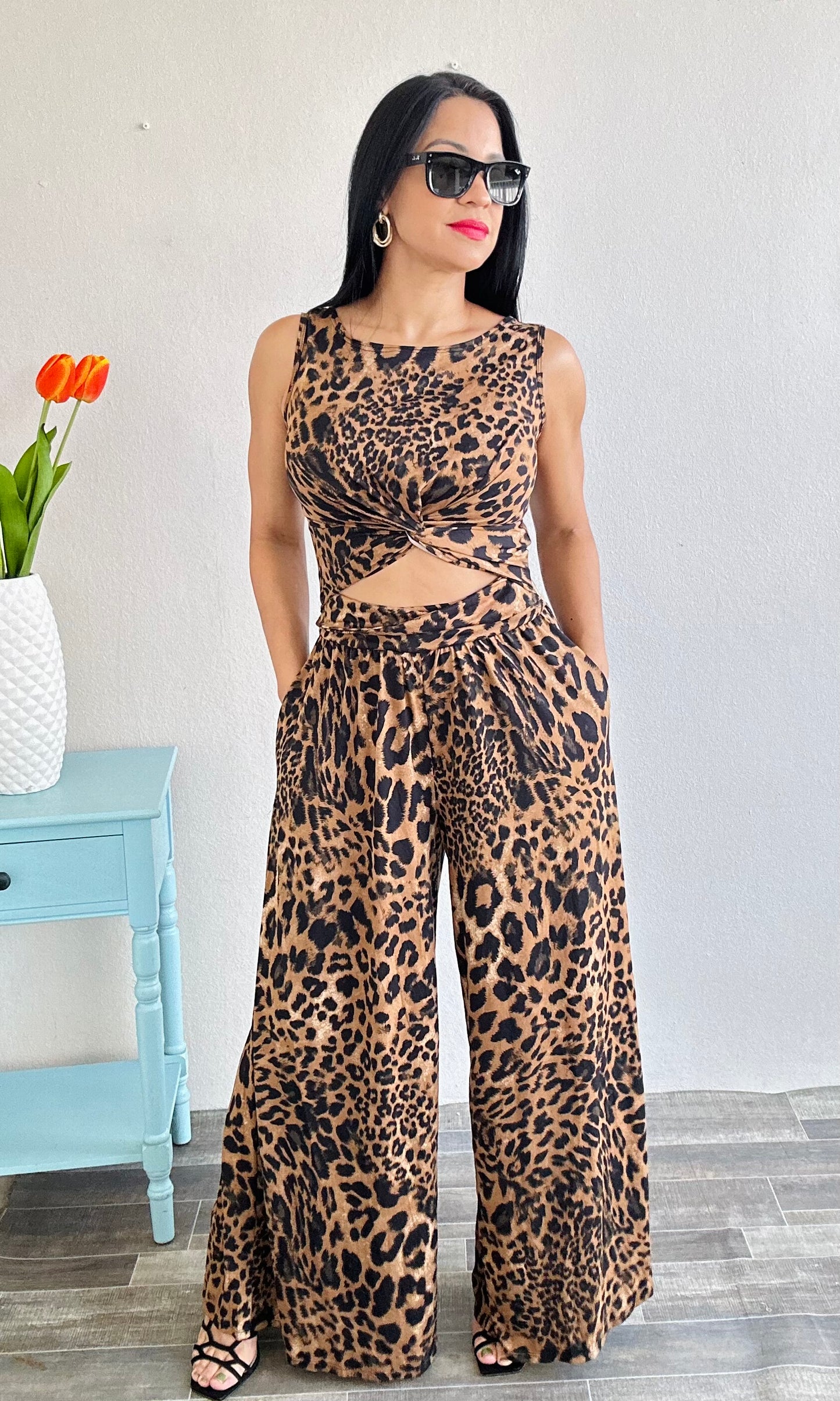 Leopard Jumpsuit